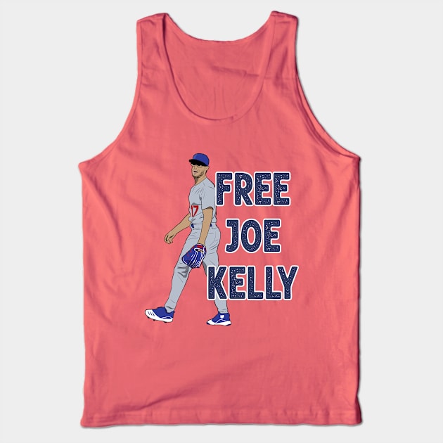 Free Joe Kelly LA Dodgers Tank Top by Hevding